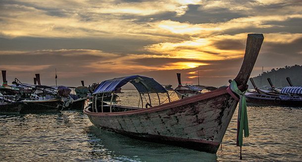 Beautiful Sunset on my favorite island in Thailand, KohLipe