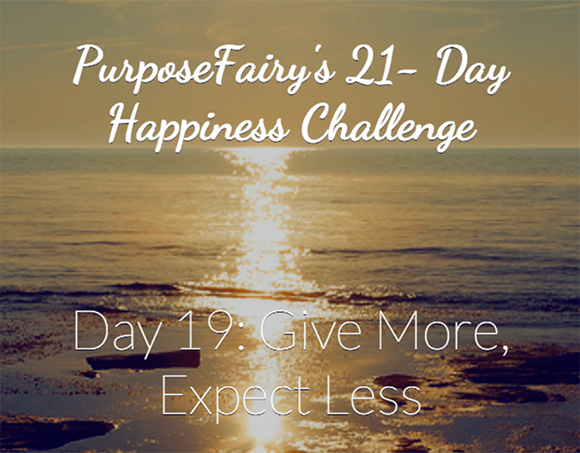 21-Day Happiness Challenge Day 19