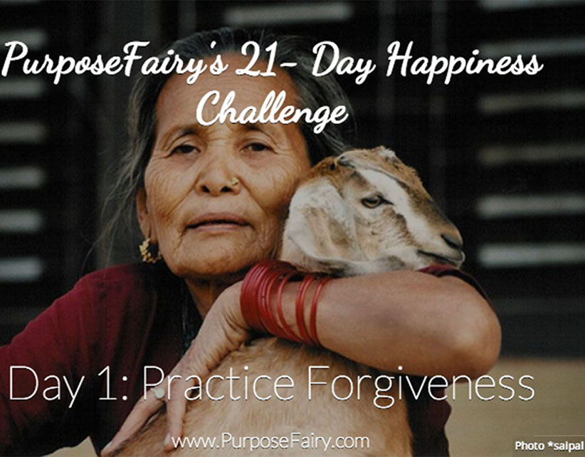 21-Day Happiness Challenge Day 1