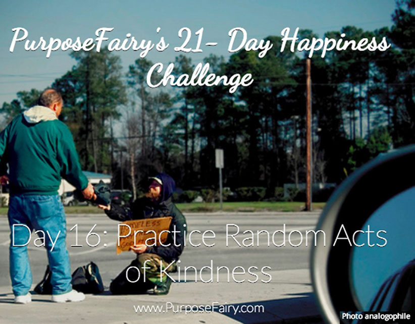 21-Day Happiness Challenge Day 16