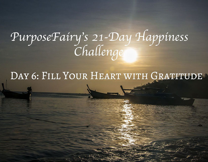 21-Day Happiness Challenge Day 6