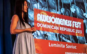 Luminita Saviuc aka Purposefairy at Awesomeness Fest Mindvalley Dominican Republic