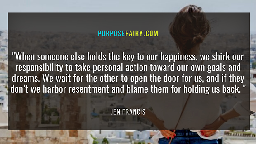 Why Placing the Key to Your Happiness in Someone Else's Pocket Is a Terrible Idea