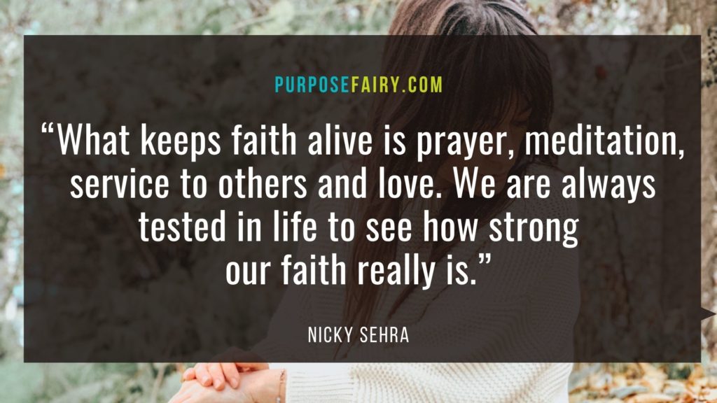 Moving Away from Fear to Faith