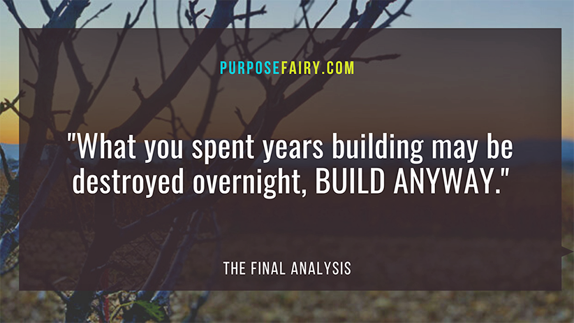 The Final Analysis: 8 Powerful Perspectives on Life That Will Change You for the Better 4 The Final Analysis: 8 Powerful Perspectives on Life That Will Change You for the Better