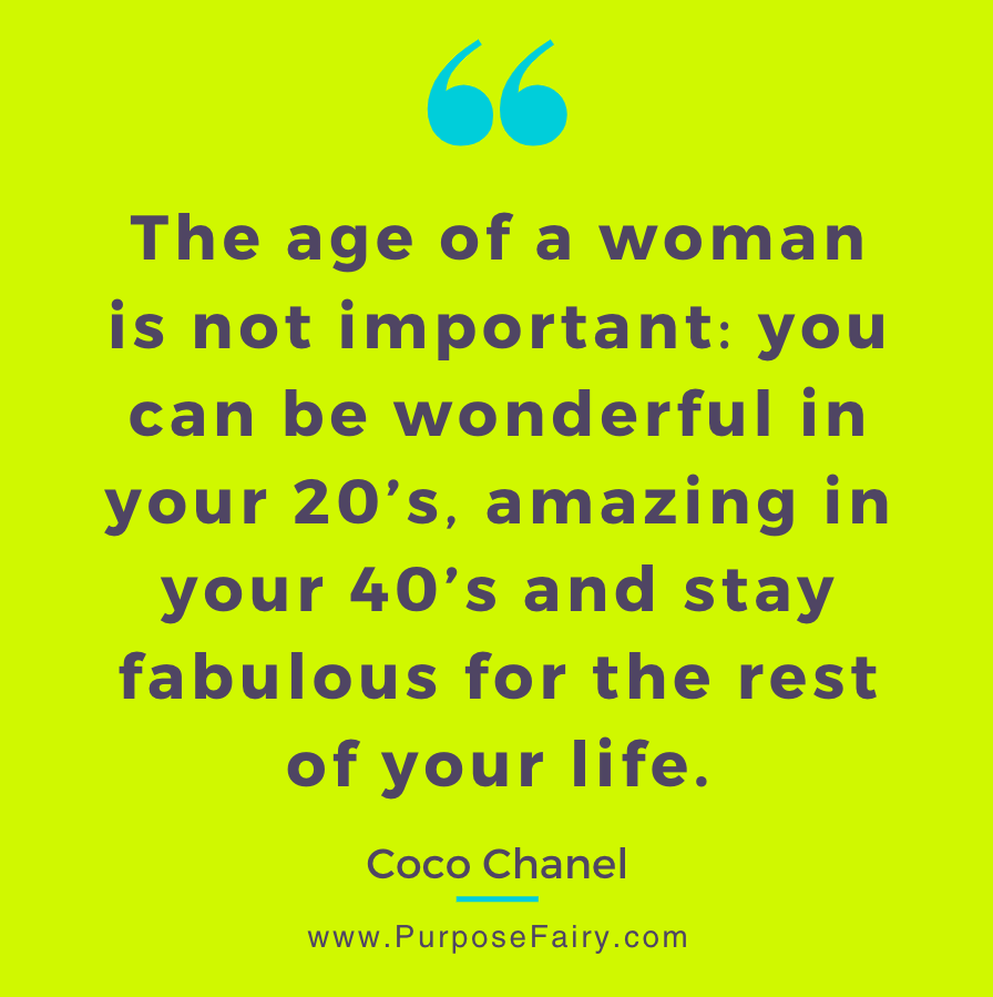 Coco Chanel Quote: No matter the age, a woman who is unloved is lost -  unloved she might as well die.